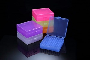 SPL Storage Box for 1.5ml microtubes, PP 5 random colors 1 pc